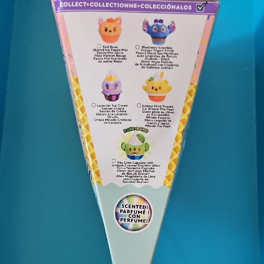 Disney Munchlings Pink and Blue Plush Box - Picture 2 of 4